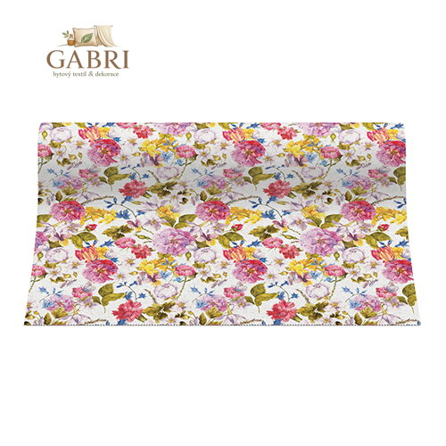 Středový pás PAW AIRLAID 40 cm x 24 m Herbal roses