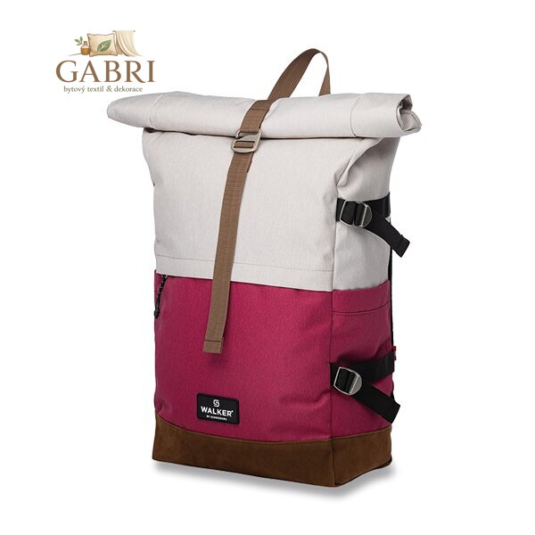 Batoh Walker Roll-up Two Popcorn / Fresh Pink