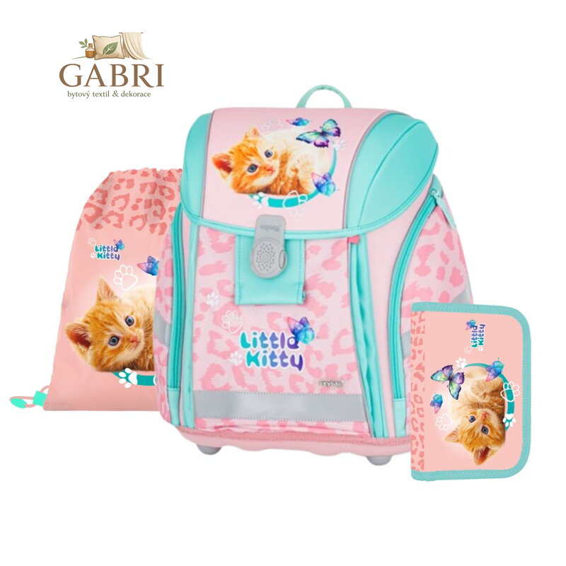 Školní set 3ks PREMIUM LIGHT Kočka