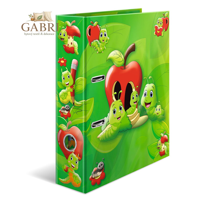 Pákový pořadač A4/7cm Fritz the Worm/Červík Fritz