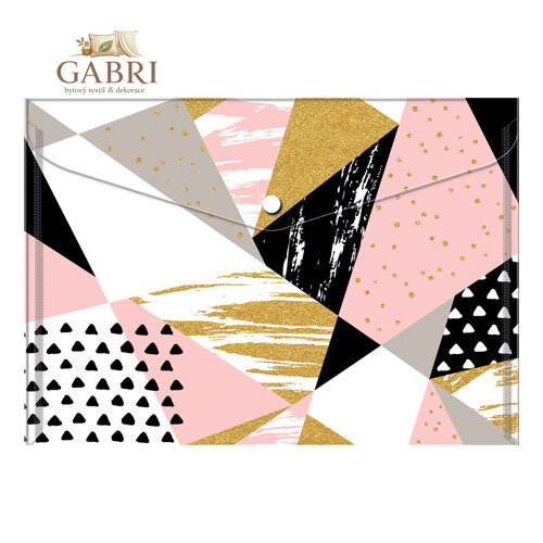 Obal PP s patentem A4, Abstract Shapes