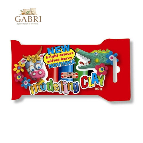 Plastelína 5 odstínů, 100 g