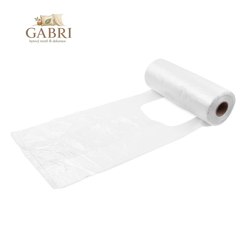 Taška 5 kg transparentní rolka - extra silná (200 ks v bal.)