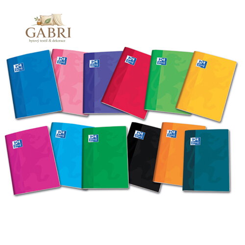 Školní sešit A5 Oxford linkovaný 544 40 stran, mix/1 ks