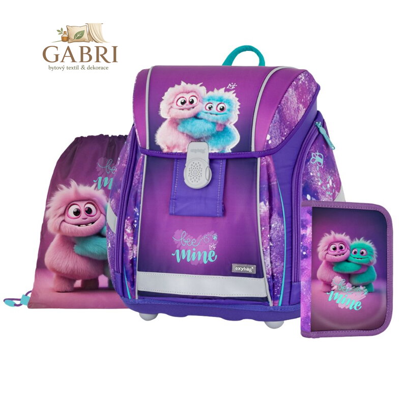 Školní set 3ks PREMIUM LIGHT Monster