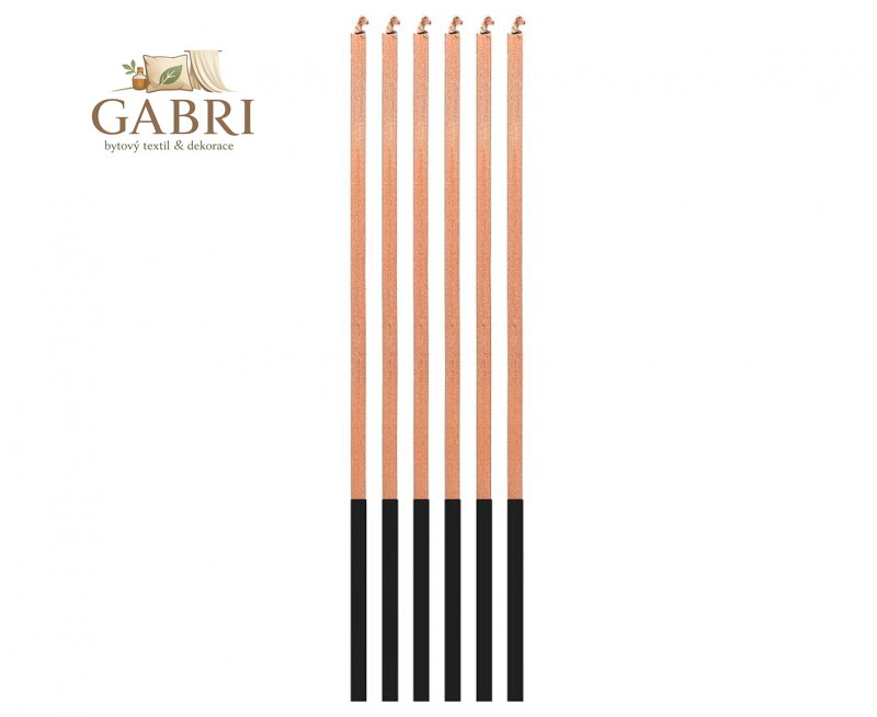 Dortová svíčka - Magické plameny, růžovo-zlatá 15 cm (6 ks)