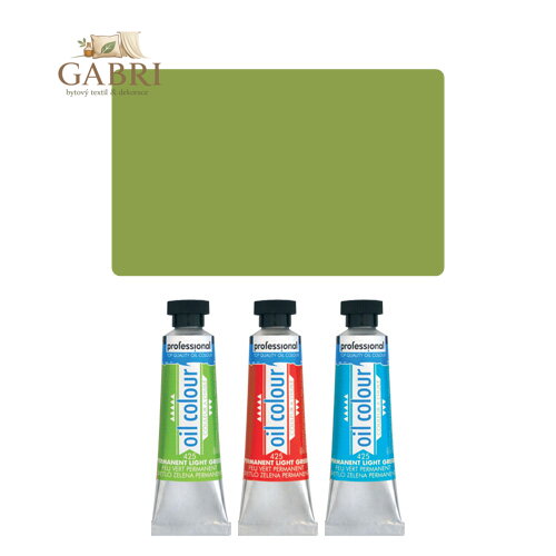 Barva olejová JUNIOR 45 ml světle zelená 321