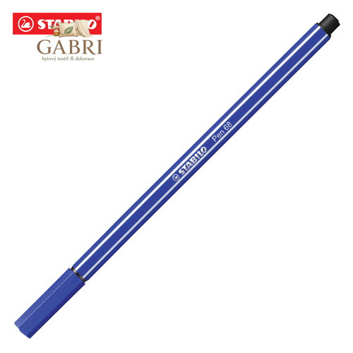 Fix vláknový STABILO Pen 68 ultramarínová modrý