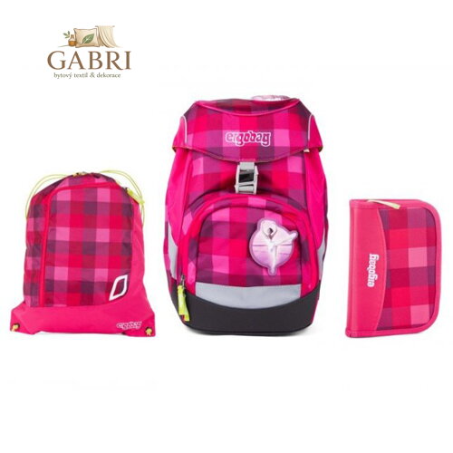 Školní aktovka - 3-dílný set, Ergobag Prime Set