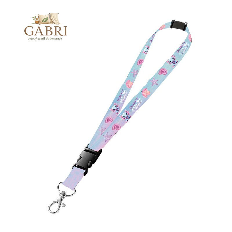 Klíčenka s karabinkou Axolotl