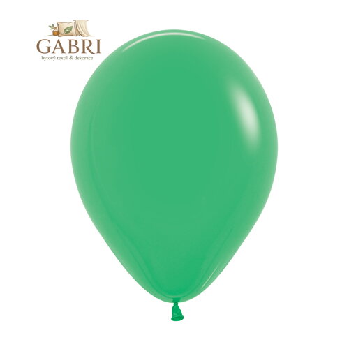 Balón Solid 25 cm, zelený /100ks/