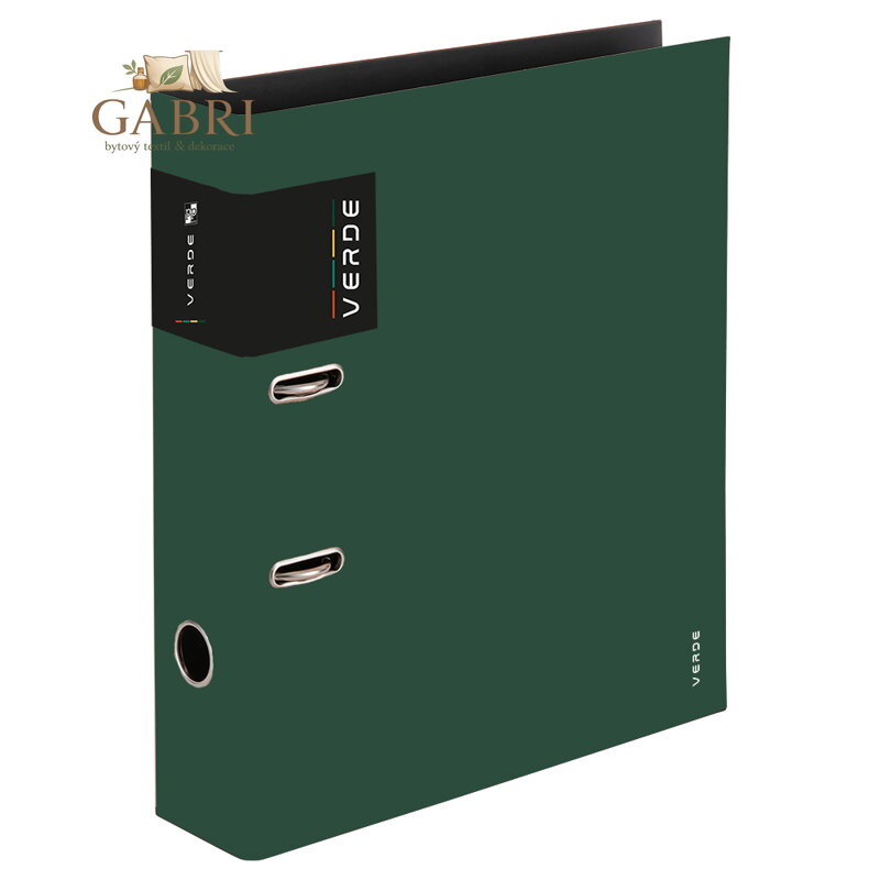 Pořadač A4 lamino páka 7cm VERDE zelená