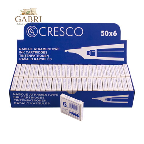 Bombičky CRESCO 6ks - modré