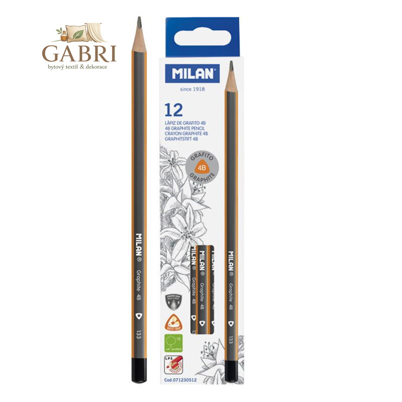 Tužka MILAN trojhranná HB