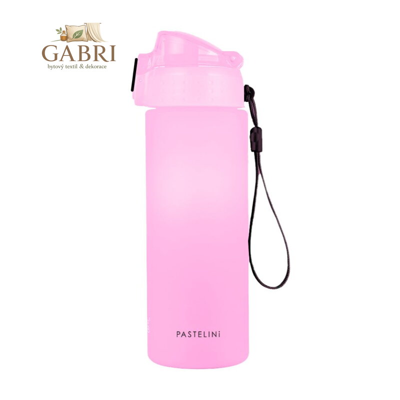 Láhev OXY CLiCK 600 ml PASTELINI růžová