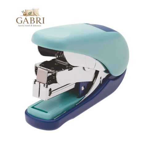 Sešívačka PLUS ST-010 VH (do 25 listů) + náboje -  modro-tyrkysová