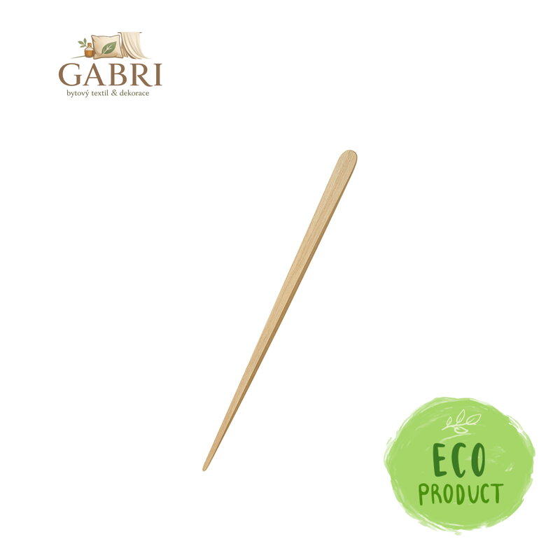 Párátka dřevěné ploché 60 mm, 500 ks