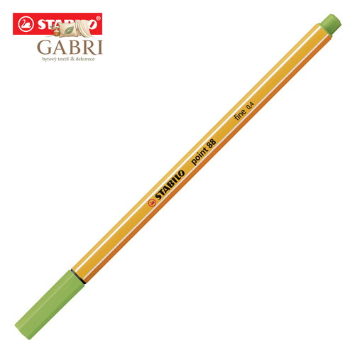 Liner STABILO point 88 jablečně zelený