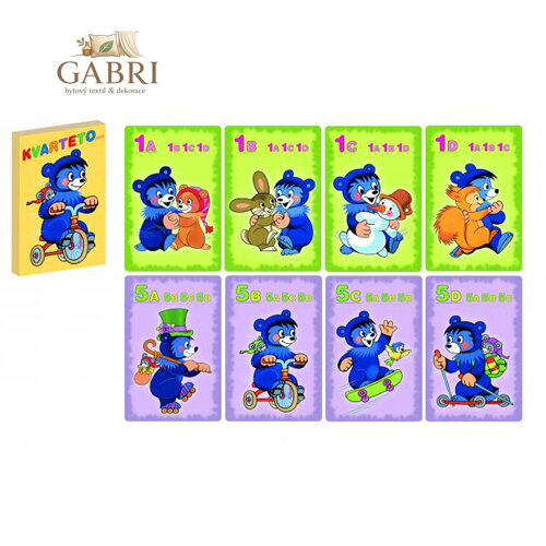 Karty Akim Kvarteto - Medvídek