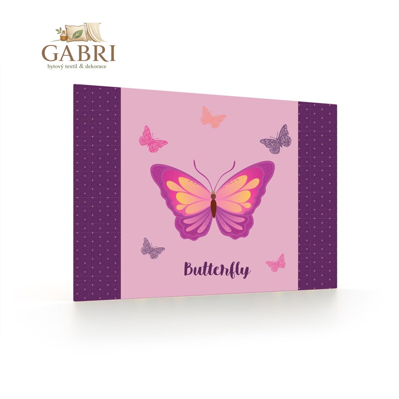 Podložka na stůl 60x40cm Motýl