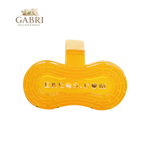 Závěska na toalety ËKCOCLIP oranžová - vůně tropické ovoce