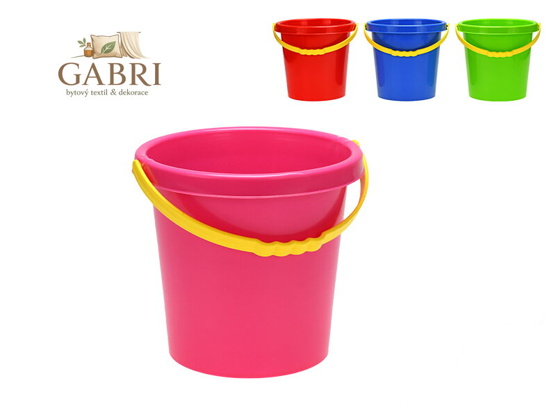 Kbelík 17cm 4barvy 10m+