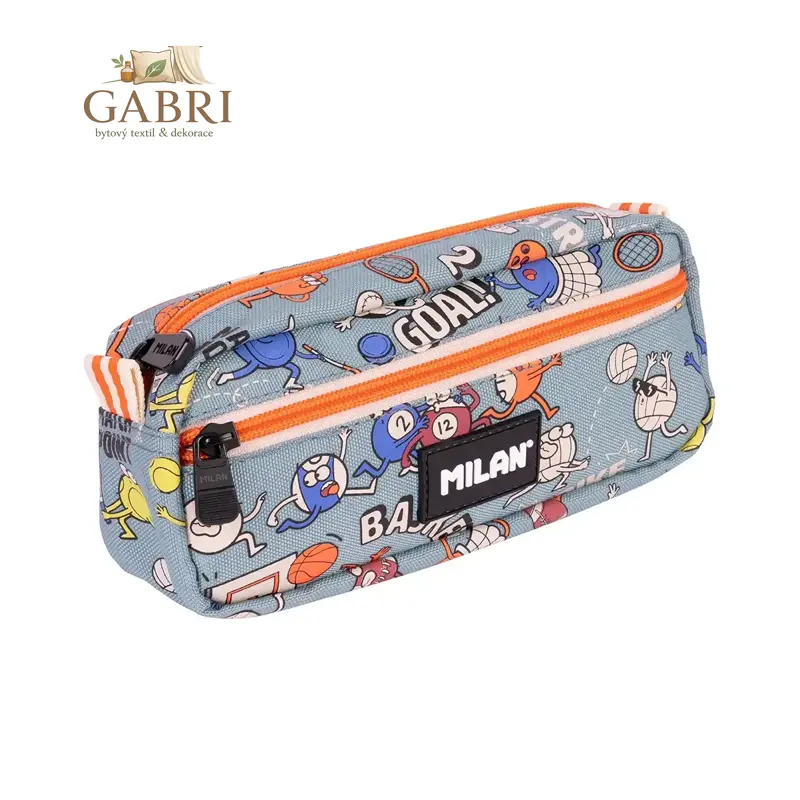 Pouzdro na pera MILAN 2-zipové Sports série