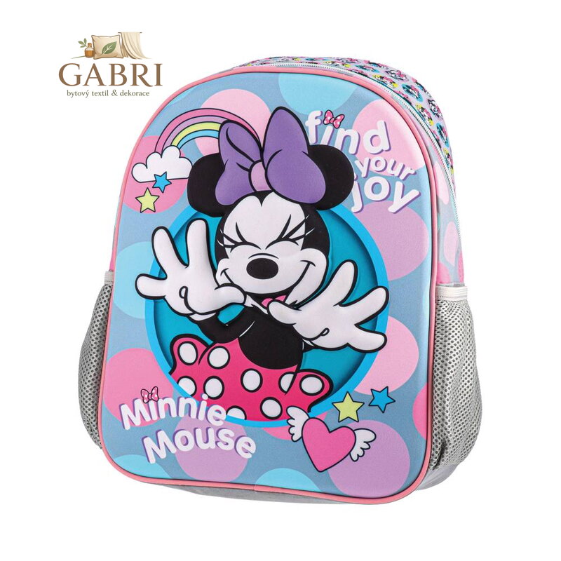 Dětský batoh TICO 3D - find your joy, Minnie Mouse