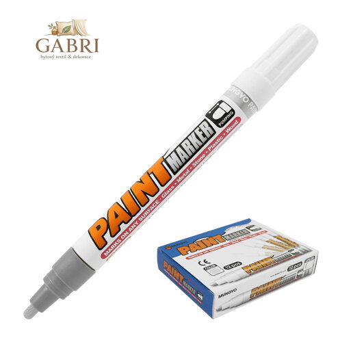 Lakový popisovač MUNGYO stříbrný