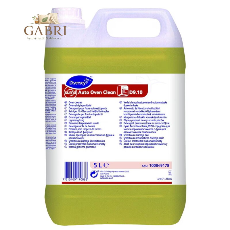 Čistič konvic - Suma Auto Oven Clean D9.10