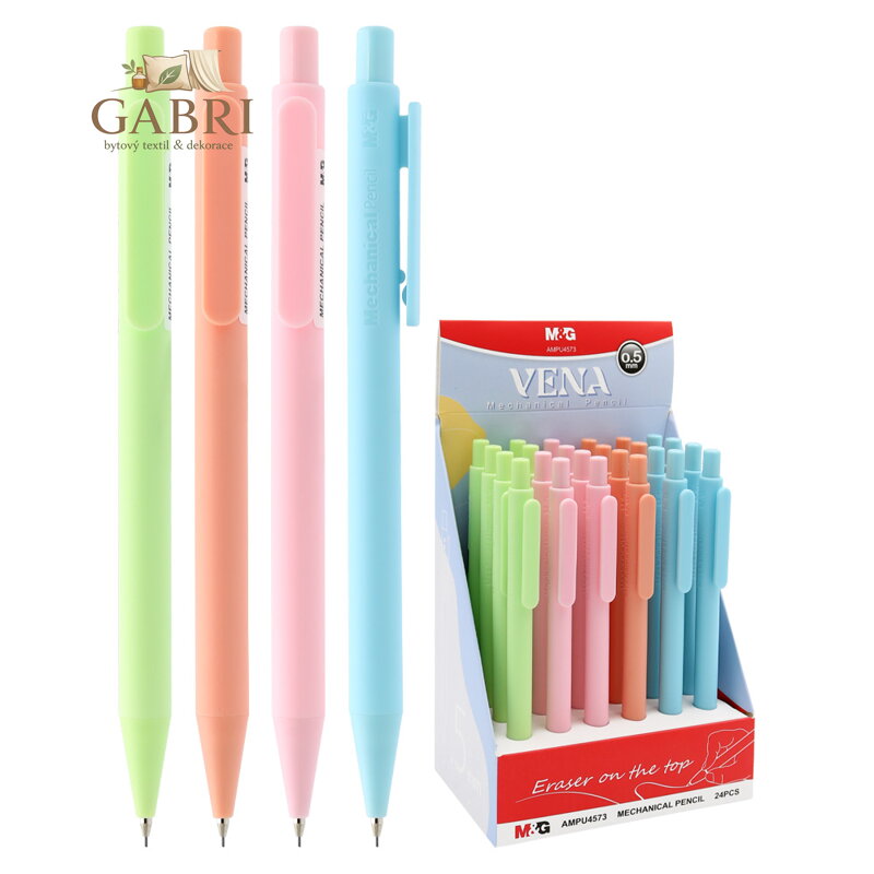 Mikrotužka / Pentelka M&G Vena, HB /0,5 mm (4 barvy)