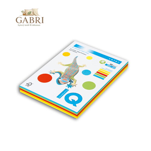 Kopírovací papír A4 IQ 160g 5x20 color intenzivní barvy