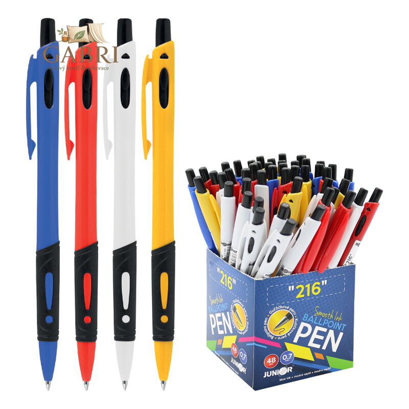 Kuličkové pero JUNIOR 216 0,7 mm - modré