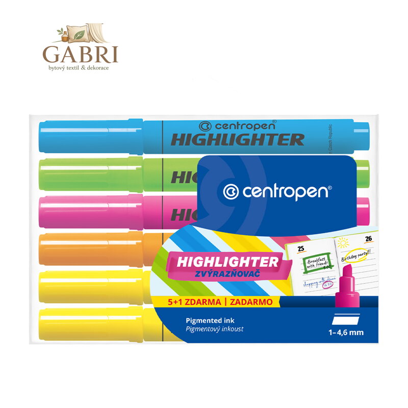 Popisovač  CENTROPEN 2638 - sada 4 ks