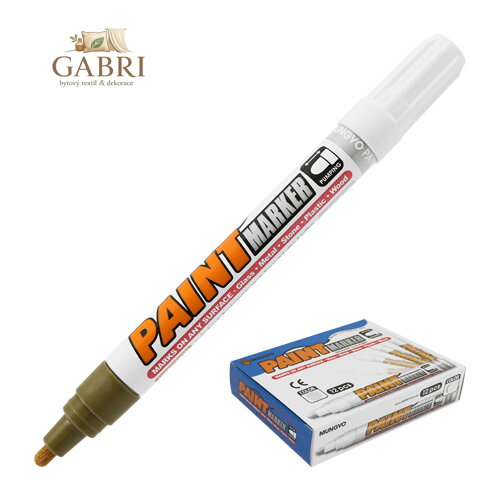 Lakový popisovač MUNGYO zlatý