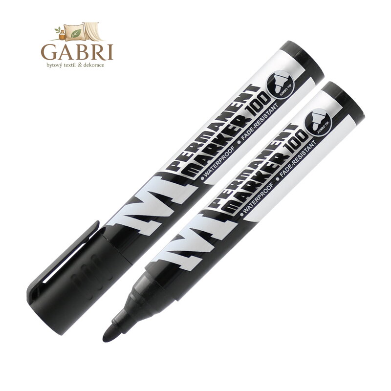 Permanentní popisovač M&G 100 ekonomický - černý