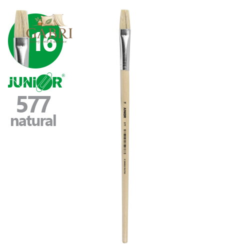 Štětec plochý JUNIOR č. 16" 577 Natural