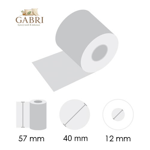 Kotoučky TERMO KRPAROLLS 57/40/12 (10ks)