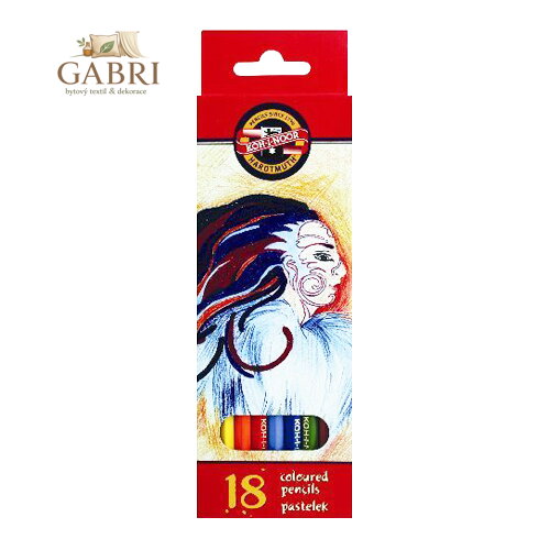 Pastelky Koh-i-noor školní 18ks