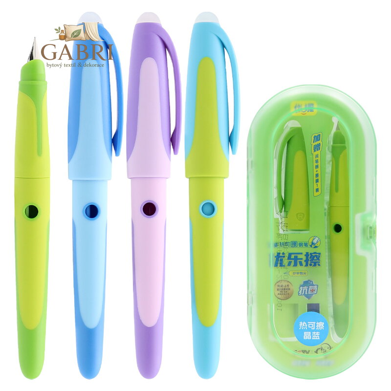 Pero bombičkové, gumovací atrament M&G Superior Grip (4 barvy)