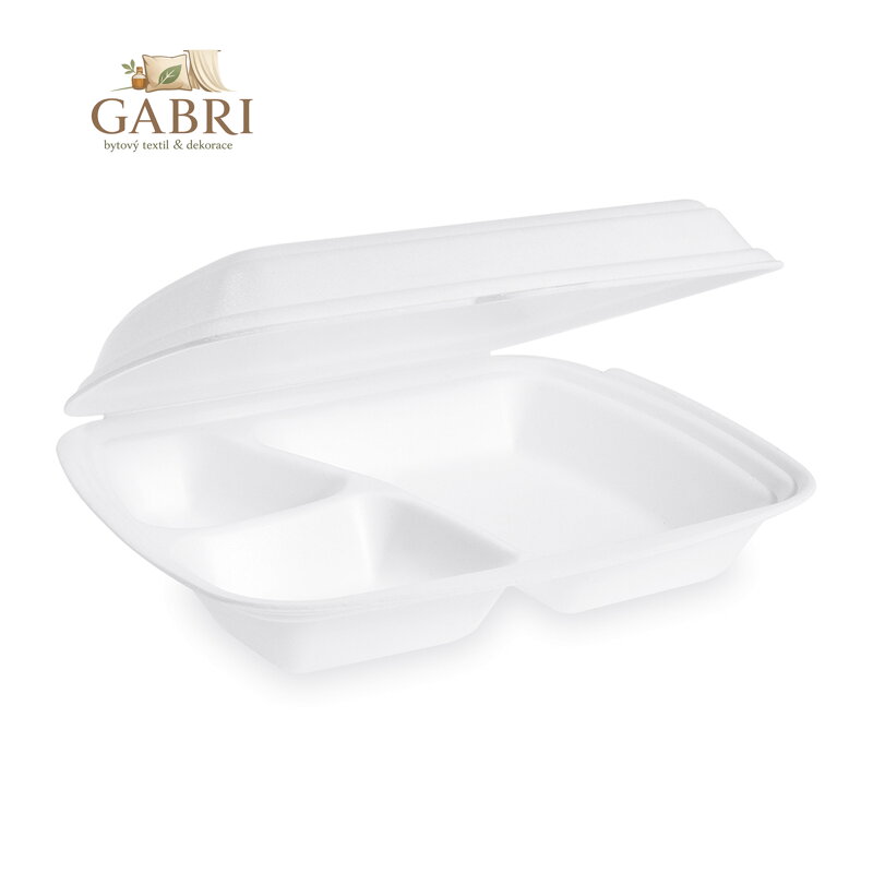 Menu box 3-dílný 241 x 207 x 69 mm (125 ks)