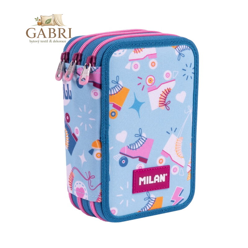 Penál MILAN 3-patrový/plný, Roller 2 série