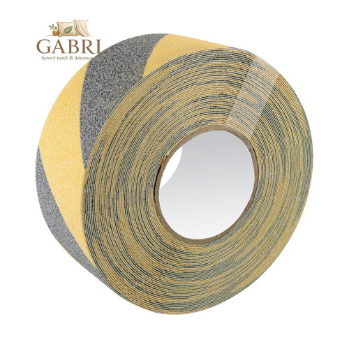 Protišmyková páska Anti-Slip Tape 50 mm x 10 m, černo / žlutá