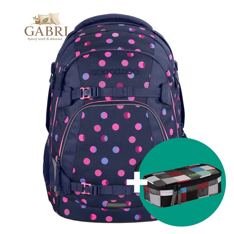 Školní batoh coocazoo MATE, Reflective Moons, certifikát AGR + Dárek