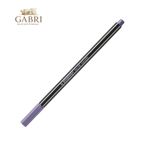Fix metalický vláknový STABILO Pen 68 metallic fialový