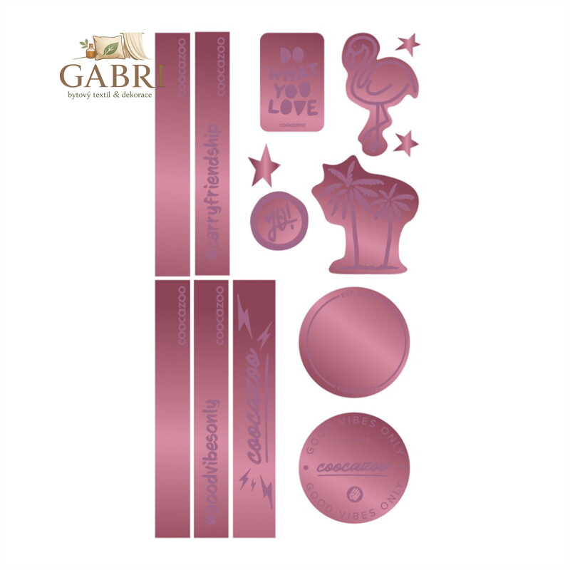 Reflexní samolepky StickyRicky coocazoo, Berry