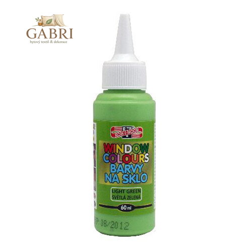 Barva na sklo KOH-I-NOOR 60 ml, světlezelená