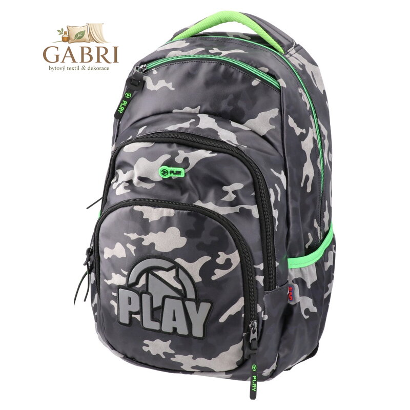 Školní batoh COSMO Ergo - Winter Camo