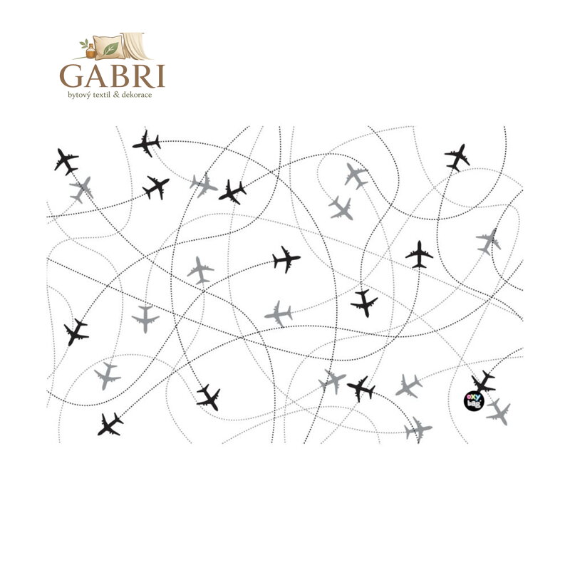 Podložka na stůl PP 60x40cm Planes