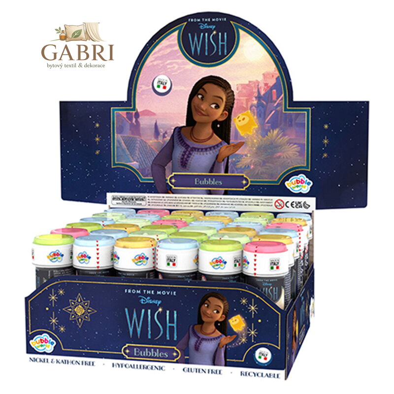 Bublifuk DULCOP 60 ml, Wish